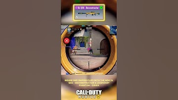 SNIPING with New DL Q33 - Deconstructor feels so satisfying #codm #codmshorts #codmobile