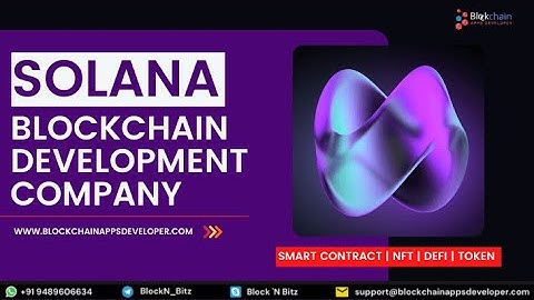 Solana Blockchain Development Company | BlockchainAppsDeveloper