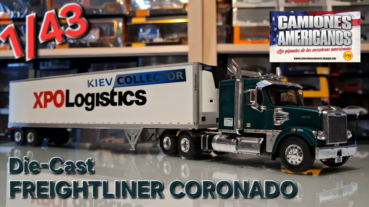 Collection American Truck Freightliner Coronado XPO Logistics 1/43 Altaya IXO Diecast Scale Toy Car