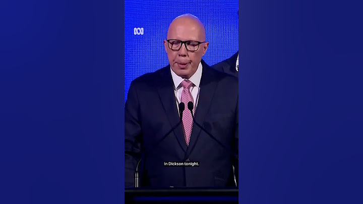 Peter Dutton concedes the election | Australia Votes | ABC NEWS