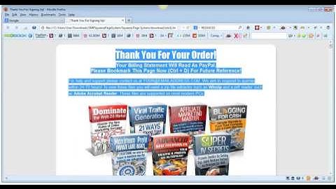 Sales Funnel Setup - Part 12: Create Download Page For Paid Customers