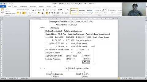 B.COM. SEM. - 3 COR A/C CH 1 PART 6 BY PROF. RAKESH DANGI
