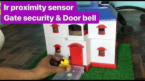 How to Make an IR Proximity Sensor | Touchless Door Bell