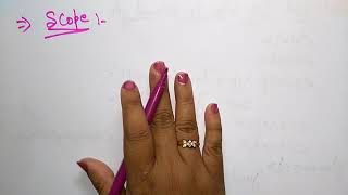 Scope of variables in javascript | Global & Local | JS | Lec-02 | Bhanu Priya