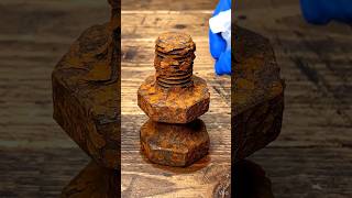 Rusty Bolt Restoration 😱 From Scrap to Shine! | Insanely Satisfying Transformation