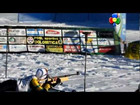 Campionati Trentini Biathlon Lago di Tesero 21febb...