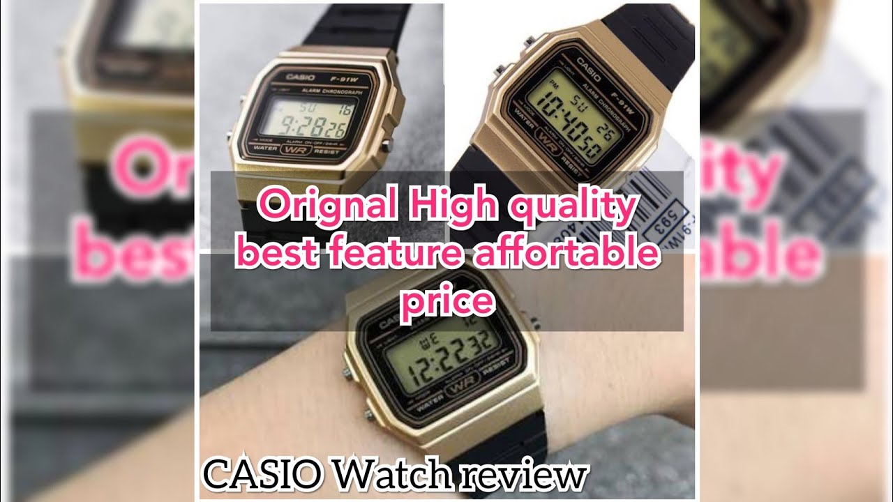 CASIO WATCH REVIEW - YouTube