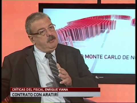 Entrevista al fiscal civil Dr. Enrique Viana sobre la posible inconstitucionalidad de la ley Aratirí