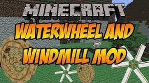 ★ Minecraft Windmill & Waterwheel Mod - ChazOffTopic