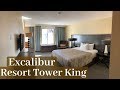 Excalibur Las Vegas - Resort Tower King Room - YouTube