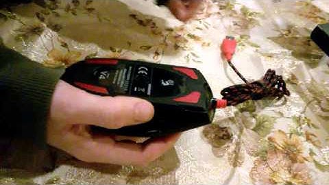 Распаковка игровой мыши A4Tech Bloody V4MA Activated Black