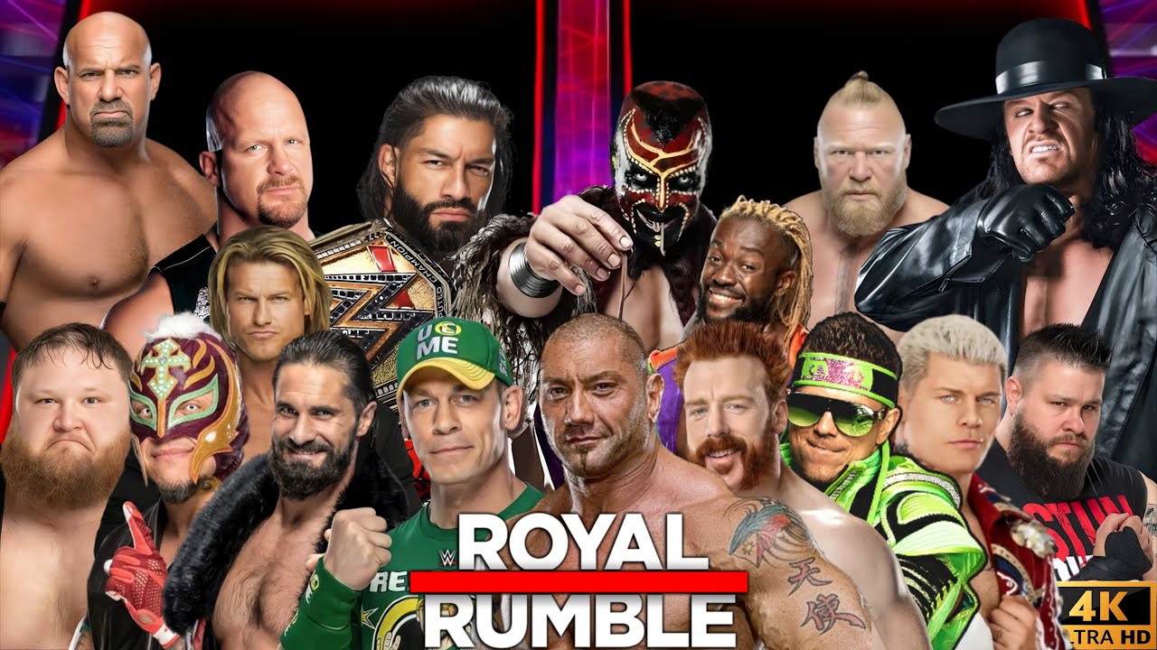 Лучший геймплей Королевской битвы WWE на 20 человек | БЕЗУМНЫЕ выбывания и финальный шокирующий п...