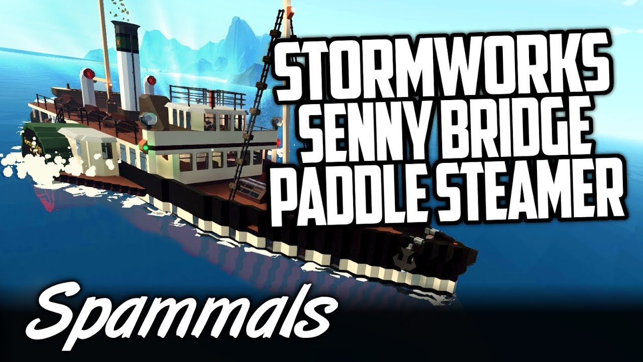 Штормовые работы | Колесный пароход против цунами