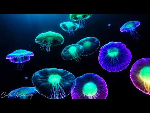 Jellyfish Aquarium • Healing of Insomnia, Stress, Anxiety and Depression • MELATONIN RELEASE #59