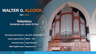 W. G. Alcock - Voluntary G-Dur (Orgel)