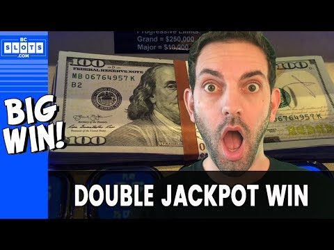 ✌️ DOUBLE Jackpot Win!!! 💰 BIG WIN @ Hard Rock AC ✪ BCSlots