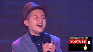 Video thumbnail of "josue canta llorona y deja impresionado al jurado la voz kids colombia 2021"