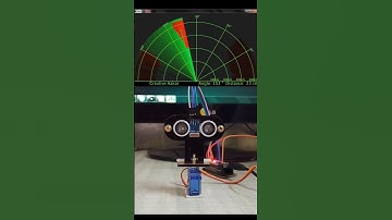 Radar Using Arduino #shorts #youtubeshorts #ytshorts