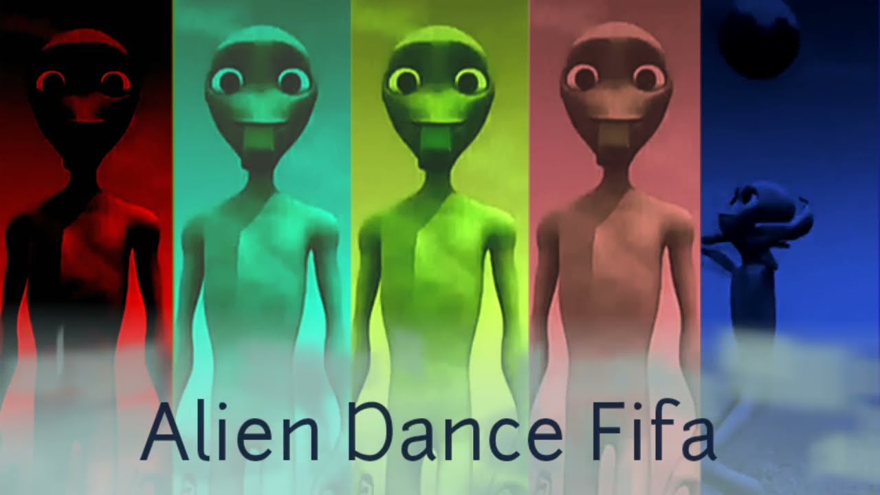 Color Dance Challenge  Dame Tu Cosita   Alien Dance FIFA 2018   Alien Parody
