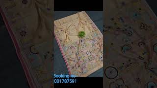 LAMBANI STITCH  ITEMS  PURE CHANDERI COTTON FABRICK.#sort #chandericotton #purehandlooms #saree