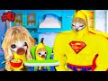 Super banana cat come baby cat house  happy cat funny 47