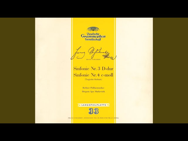 Schubert - Symphonie n°4 "Tragique": 2e mvt : Orch Philh Berlin / I.Markevitch