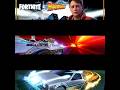 Fortnite 2025 Winterfest Back to the Future DeLorean