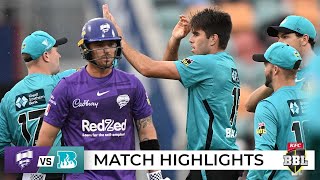 Heat bowlers squeeze Canes in tense last-over win | BBL|11