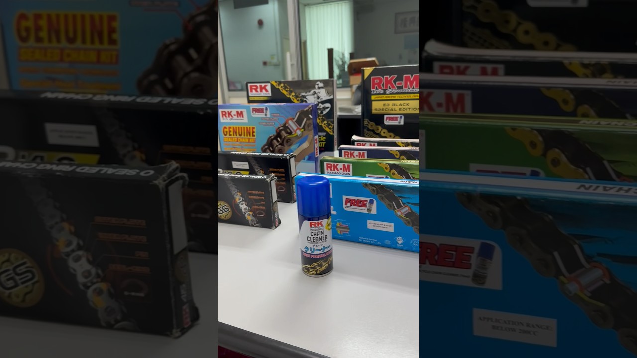 RK RKM ORING chain free RK chain cleaner 