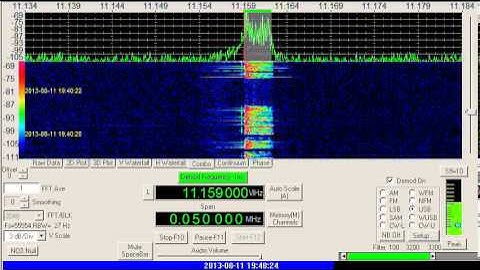 Aviation Weather, Unknown Source, 11159 kHz, USB mode, August 11, 2013, 1930 UTC