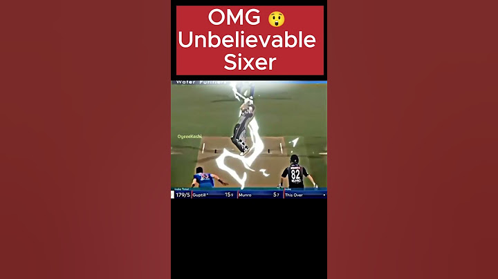 "OMG 😲 Guptill smashed an UNBELIEVABLE SIX off Bumrah! 🤯🔥 Crowd Shocked | #T20WorldCup2022#Shorts