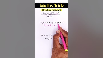 Unit digit ( इकाई अंक ) || maths short Tricks || #shorts || #Basic gyan || maths Masti || #Tricks