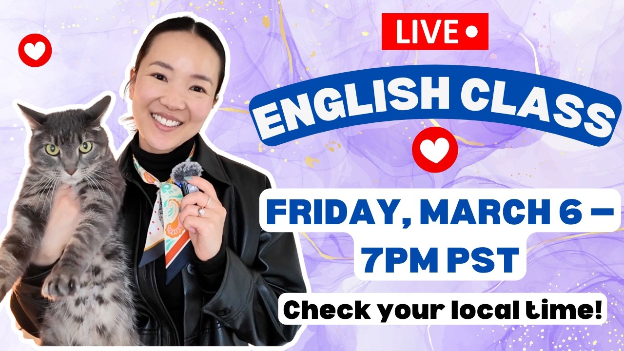 Learn English LIVE 🗣️🇺🇸 Improve Your Listening & Speaking Practice
