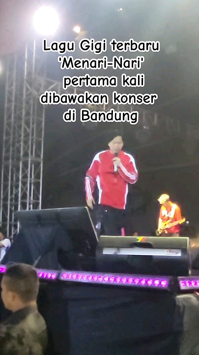 Lagu baru Gigi, Menari-Nari, dari Album Forever in the Air pertama kali dibawakan di konser.