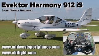 Evektor Harmony Rotax 912iS light sport aircraft from Evektor Aircraft.