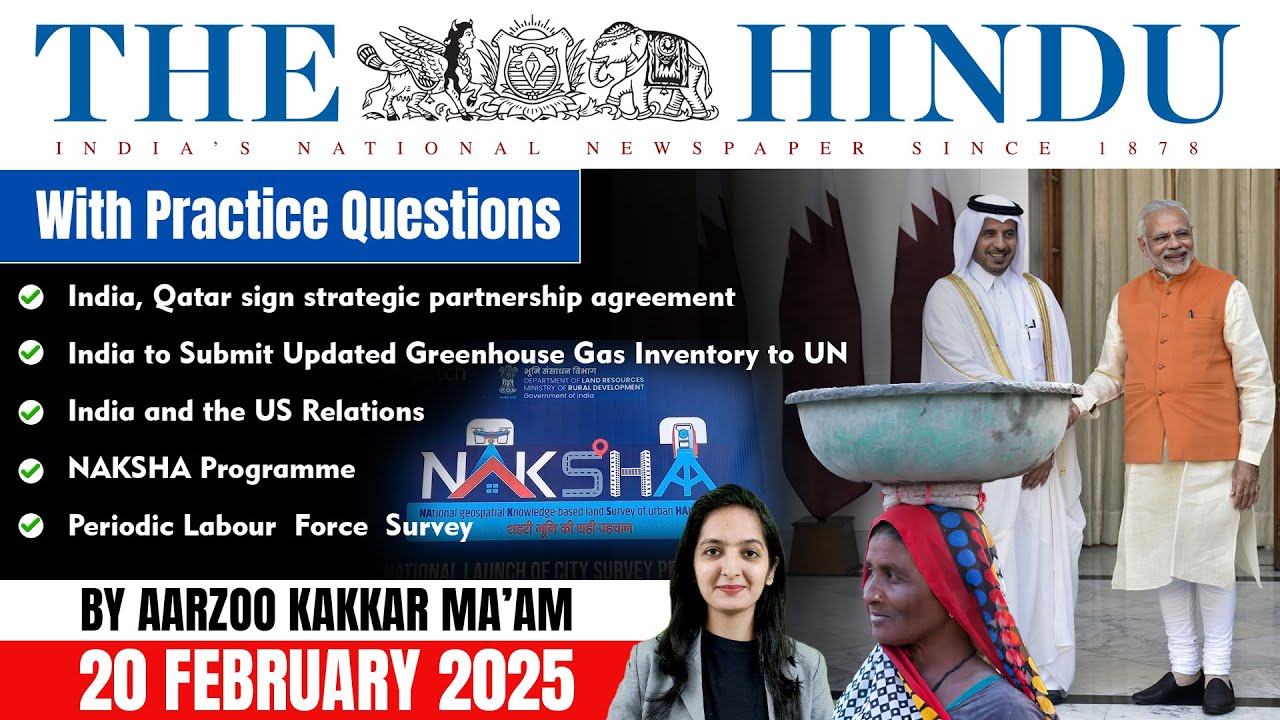 The Hindu Newspaper Analysis | Daily Current Affairs | 20 Feb 2025 ...