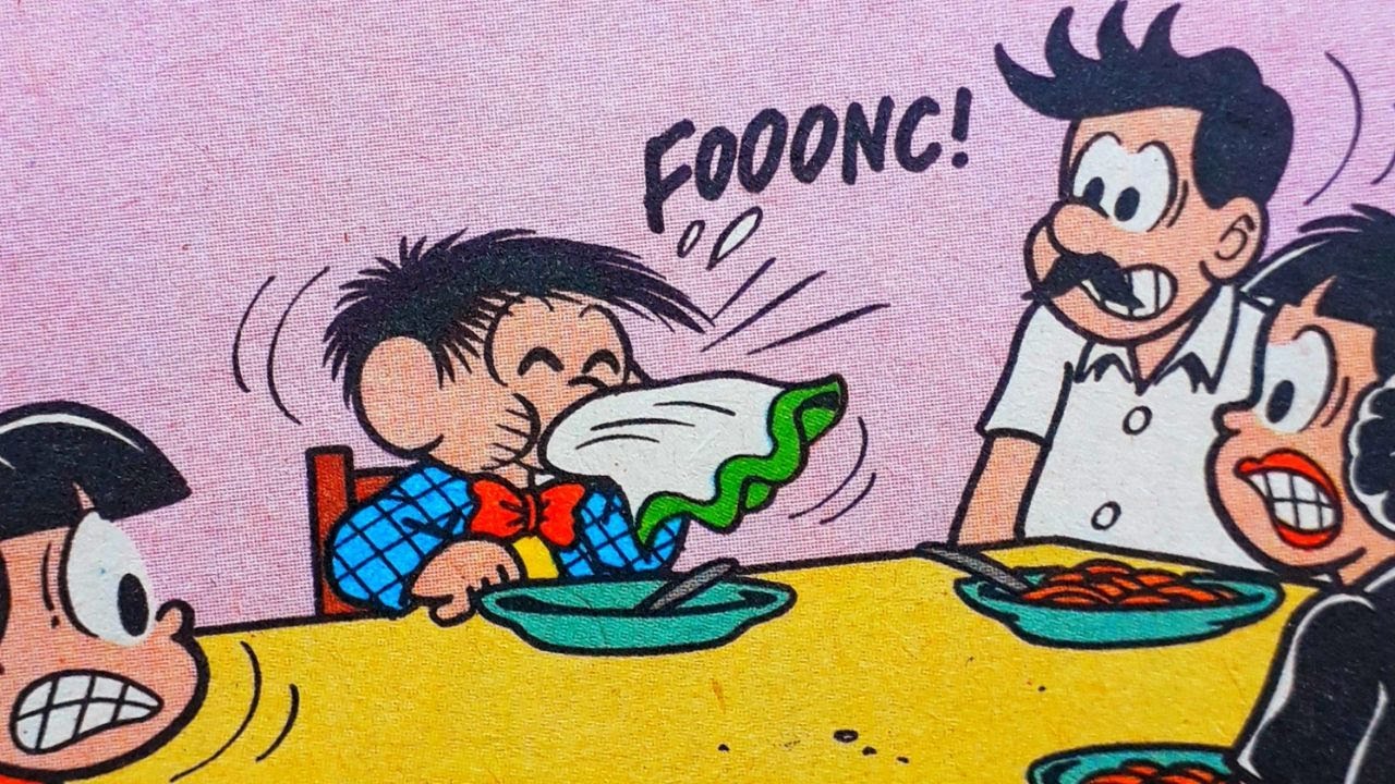 O CHICO É MAL-EDUCADO OU NÃO É?