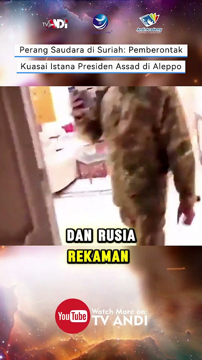 Perang Saudara Suriah, Pemberontak Kuasai Istana Presiden Bashar al-Assad #politics #suriah #news