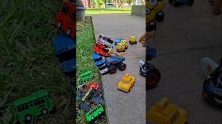 Bus telolet,Telolet,Tractor,Mobil,JCB,Truk Oleng,McQueen, Rayo mcqueen #jcbgadi #jcb #telolet #tayo