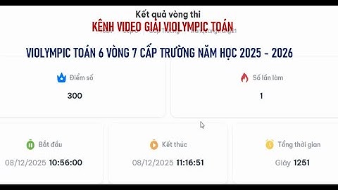 HƯỚNG DẪN GIẢI VIOLYMPIC TOÁN 6 CẤP TRƯỜNG  2025 2026 VÒNG 7