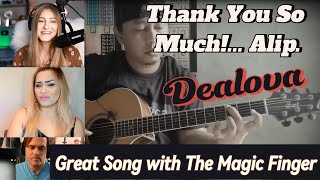 🌍 Reaksi Dunia Terharu! Cover Alip Ba Ta – Dealova | Thank You Alip 🙏✨