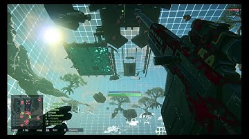 PlanetSide 2, falling though the VR map