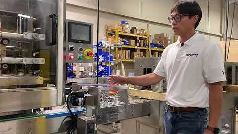 LX-150 Shrink Sleeve Label Applicator - Equipment Setup