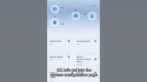 Instruction for GoodWe inverter WIFI connection