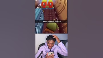 Thumbnail of When you play the subway surfers reverse 💀