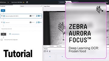 Deep Learning OCR | Frozen Food | Zebra