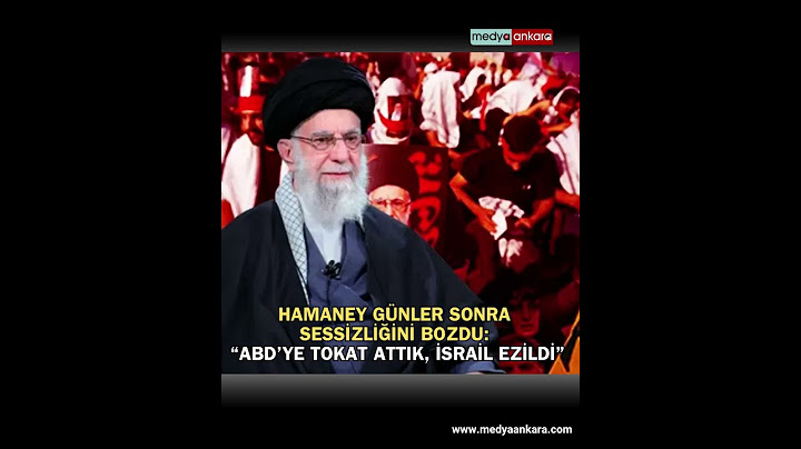 Hamaney Günler Sonra Sessizliğini Bozdu: 'ABD’ye Tokat Attık, İsrail Ezildi'