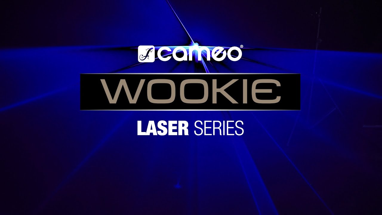 Cameo WOOKIE 200 R Animationslaser 200mW rot 