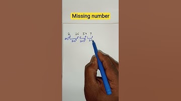 Missing Number|| How to find missing  number||Find missing number in 30 second#reasoning #shorts🔥🔥🔥