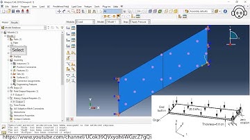 Finite Element Analysis (FEA) in ABAQUS| Example Tutorial of FEA of a Skew Plate